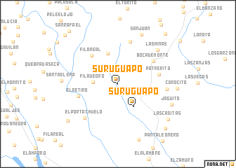 map of Suruguapo