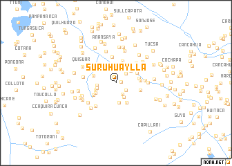 map of Suruhuaylla