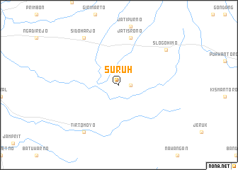 map of Suruh