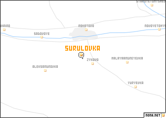 map of Surulovka