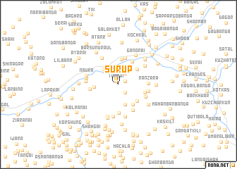 map of Surup