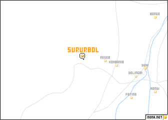 map of Surur Bol