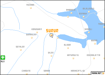 map of Sürür