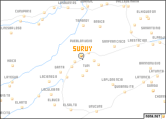 map of Suruy