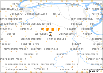 map of Surville