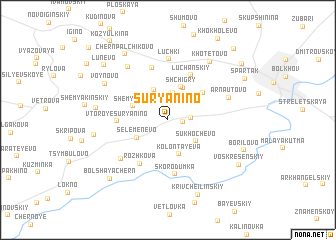 map of Sur\