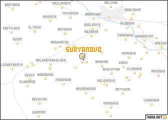 map of Sur\