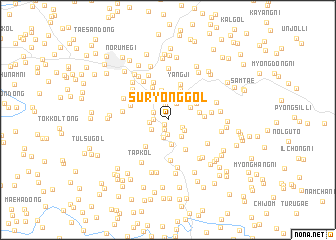 map of Suryŏng-gol