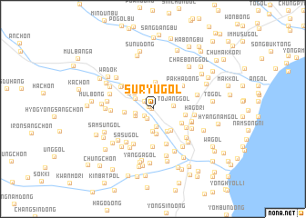 map of Suryugol