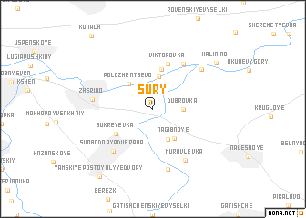 map of Sury