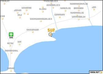 map of Sūr