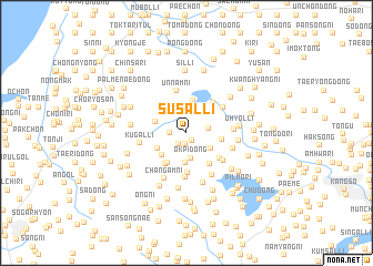 map of Susal-li