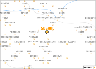 map of Sūsang
