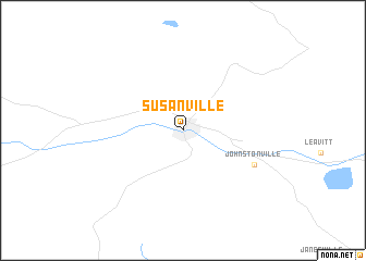 map of Susanville