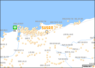 map of Susan