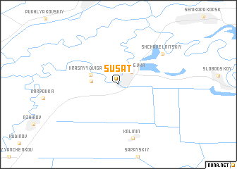 map of Susat