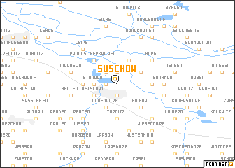 map of Suschow