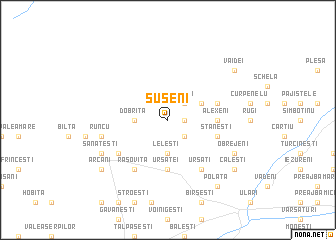 map of Suseni