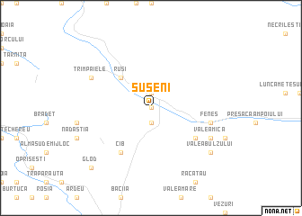 map of Suseni