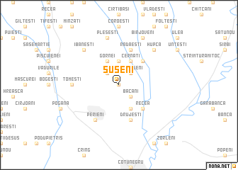 map of Suseni