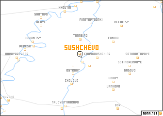 map of Sushchëvo