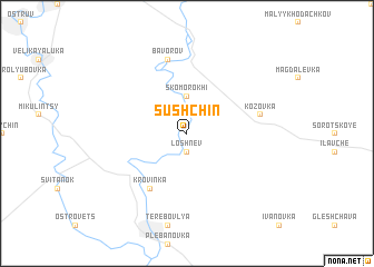 map of Sushchin