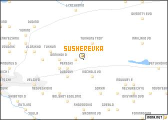 map of Susherevka