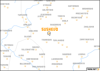 map of Sushevo