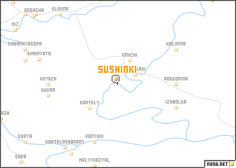 map of Sushinki