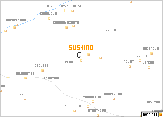 map of Sushino