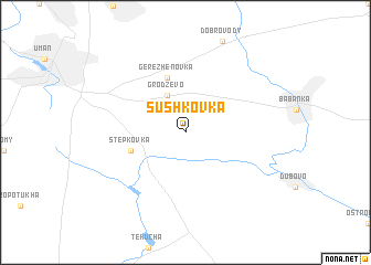 map of Sushkovka