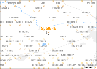 map of Susigke