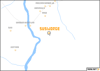 map of Susi Jorge