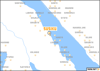 map of Susiku