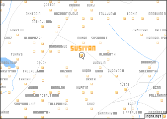 map of Sūsiyān