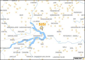 map of Susi