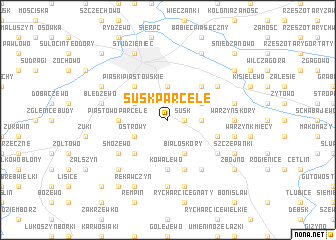 map of Susk-Parcele