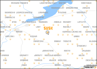 map of Susk