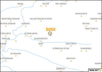 map of Susk