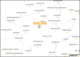 map of Suslovo