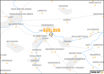 map of Suslovo