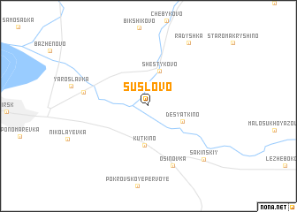 map of Suslovo