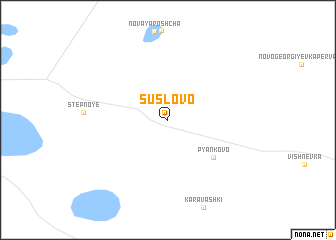 map of Suslovo