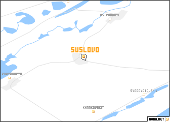 map of Suslovo