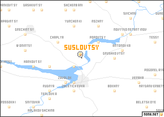 map of Suslovtsy