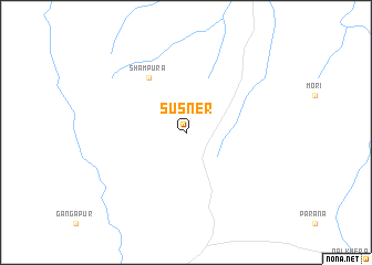 map of Susner