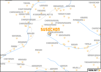 map of Susŏ-ch\