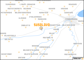 map of Susolovo