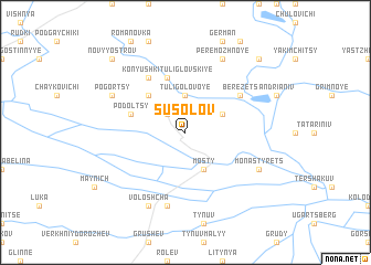 map of Susolov