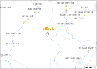 map of Susol